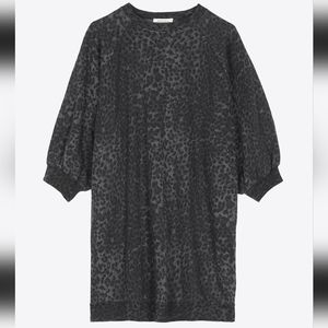 SOLD!!! Ragdoll LA Super Oversized Puffy Sleeve Sweatshirt Leopard